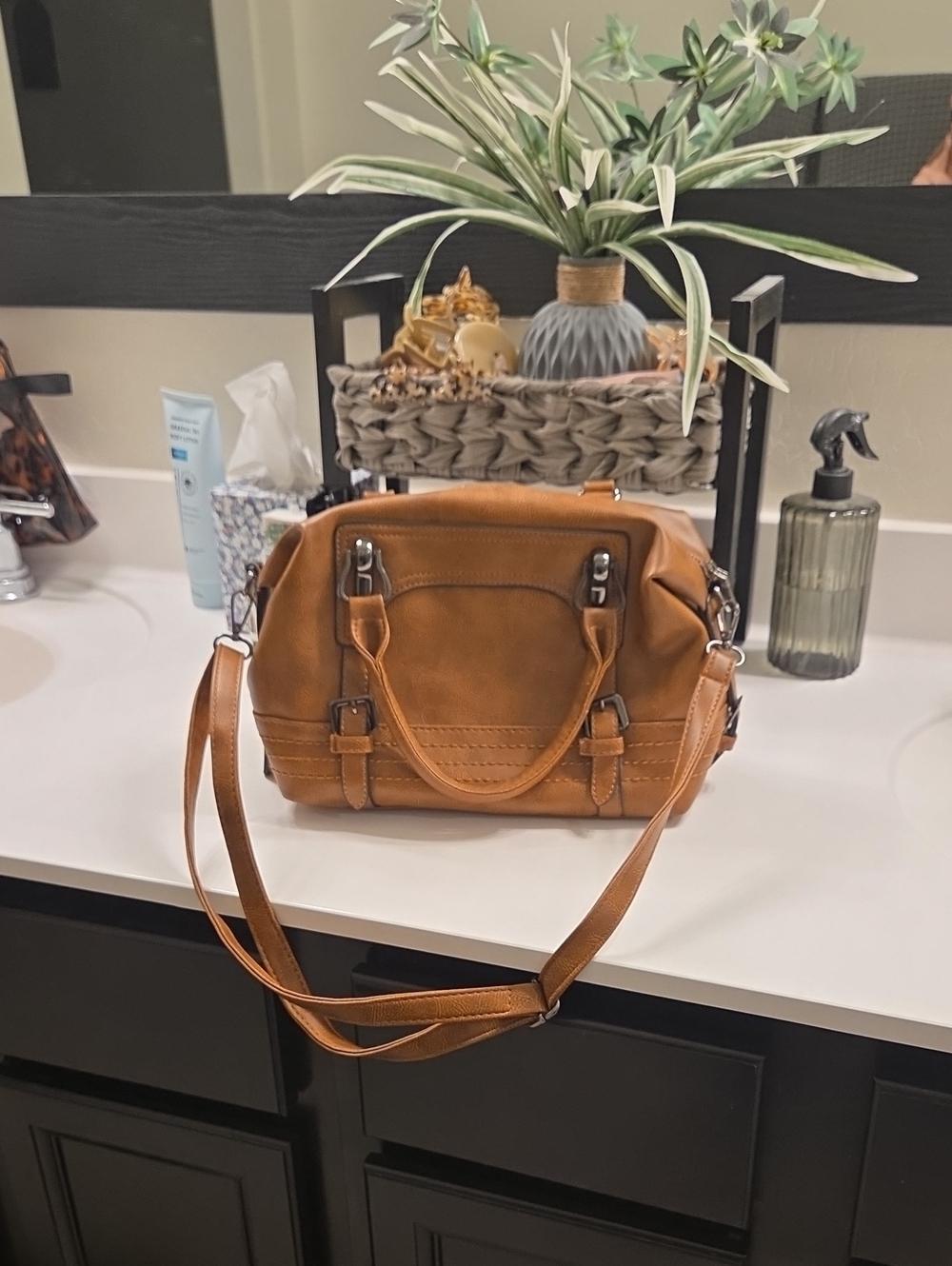 Stylish Brown Women’s Satchel